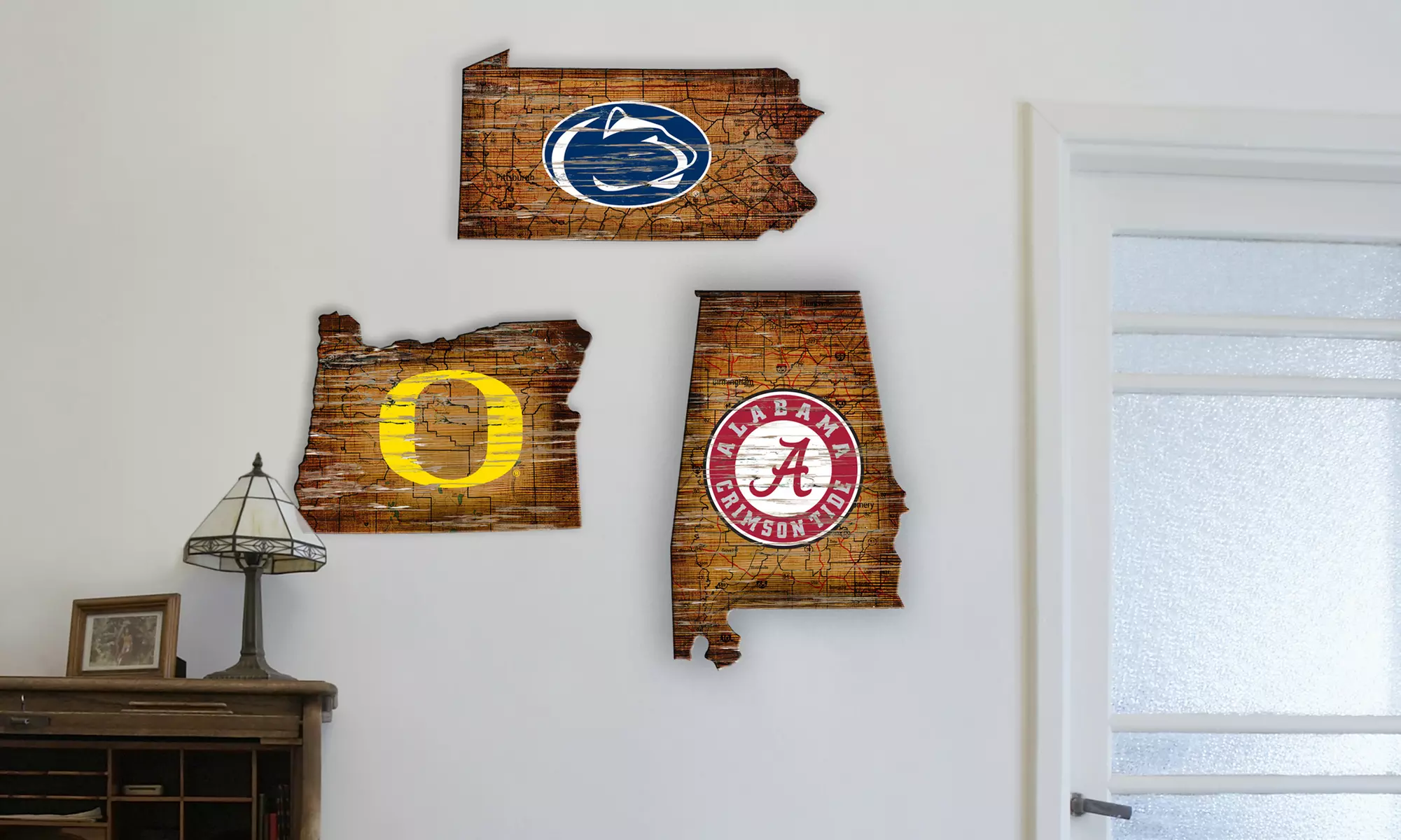 NCAA College State Signs - Primary Image