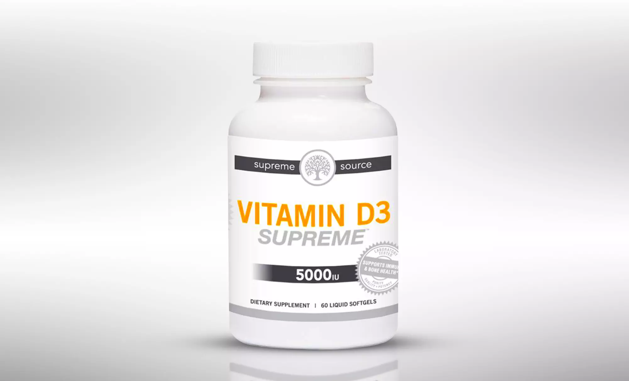  Buy 2 Get 1 Free: Supreme Source Vitamin D3 Soft-Gel Supplements  - Second Medium