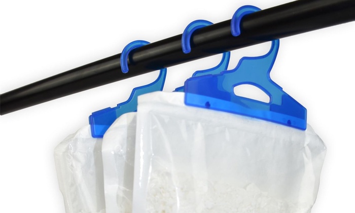 Six Wardrobe Dehumidifier Bags Groupon