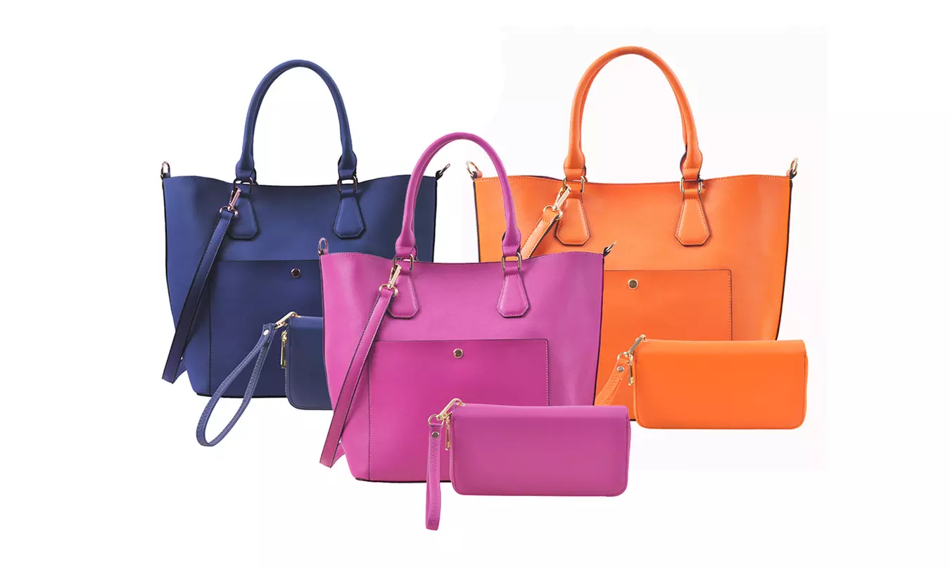 Danielle Tote Handbag and Veronica Wallet Set - Primary Image