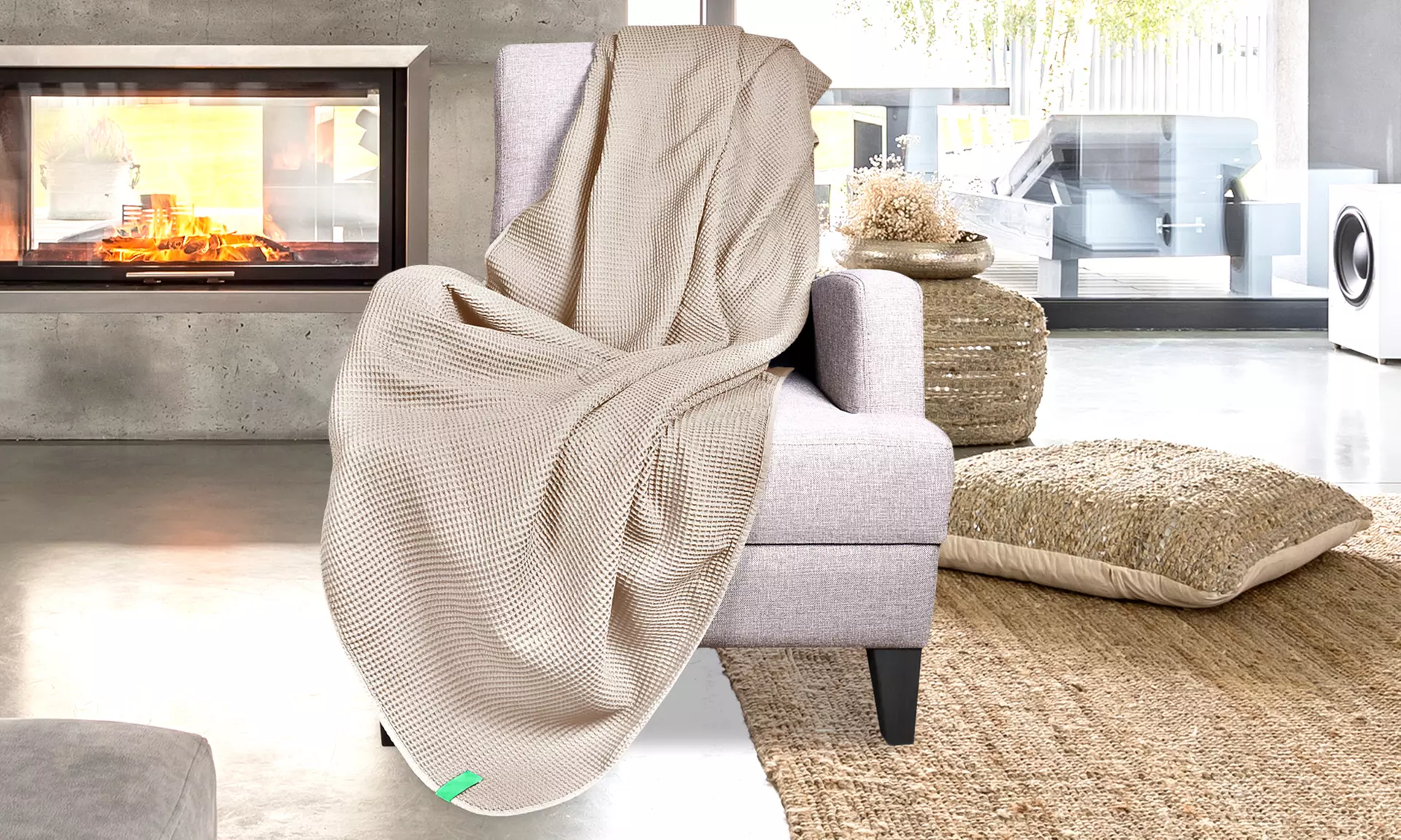 Manta Benetton 100% algodón - Primary Image