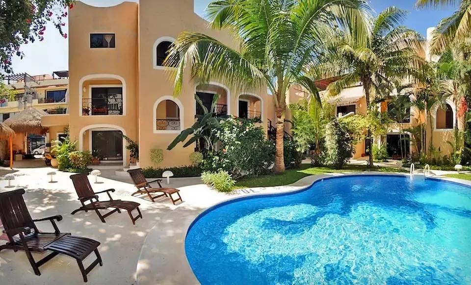 3-Night Stay with Daily Breakfast and Two Massages at BRIC Hotel in Playa del Carmen, Mexico - Primary Image