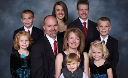 Holiday Portrait Packages for Families, Couples, or Individuals at MotoPhoto (Up to 78% Off). Two Options Available. - Primary Image