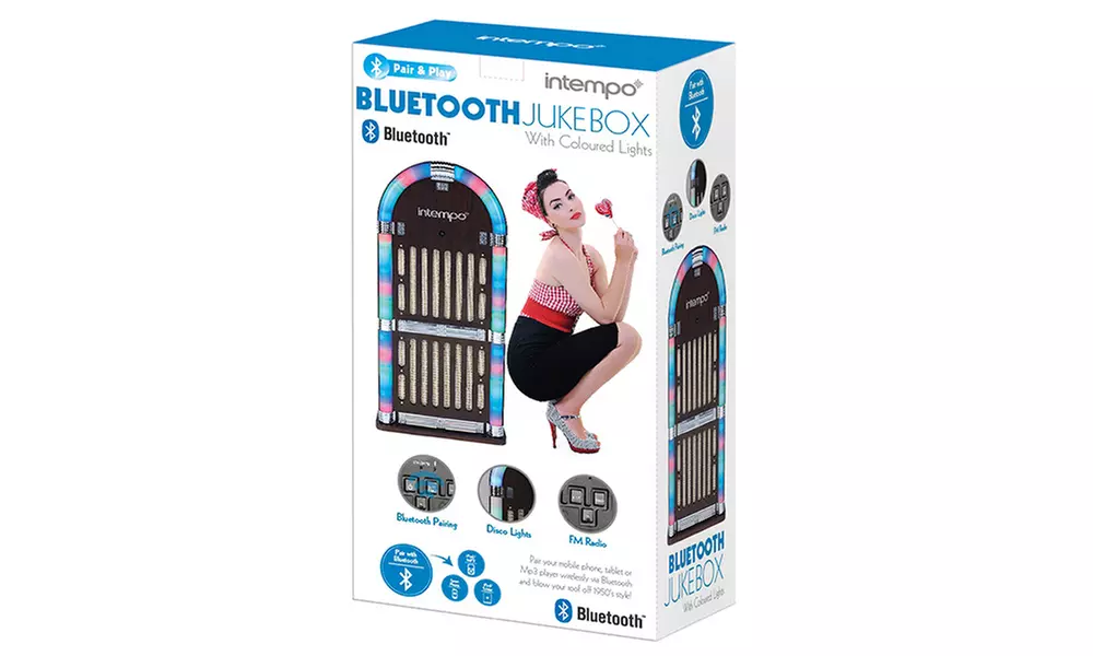 Intempo Bluetooth Jukebox EE0995 for £79.99 With Free Delivery (47% Off) - Image 3