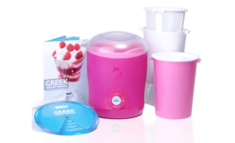 Dash Greek Yogurt Maker in Blue or Pink. Free Returns. - Primary Image