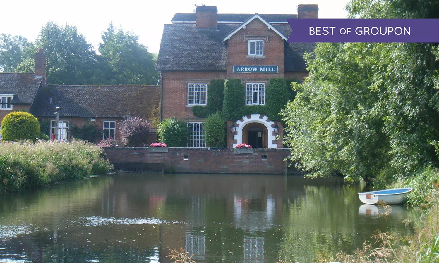 Warwickshire: 1 Night For Two With Breakfast (£89) and Dinner (£119) at Arrow Mill Hotel - Primary Image