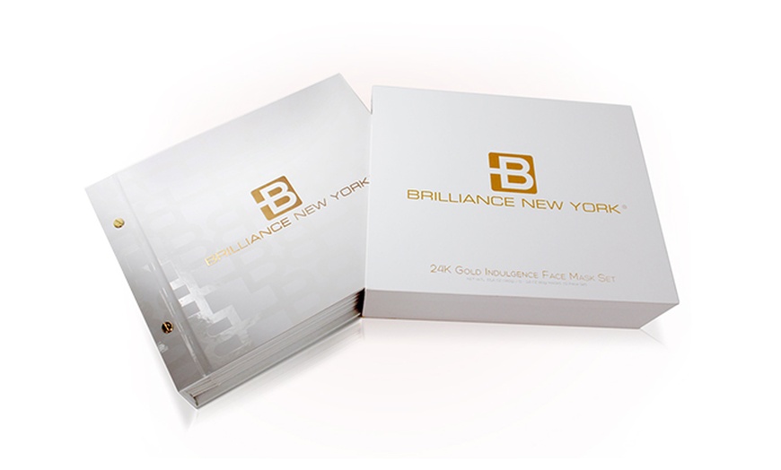 Image 2: Twelve 24K-Gold Masks