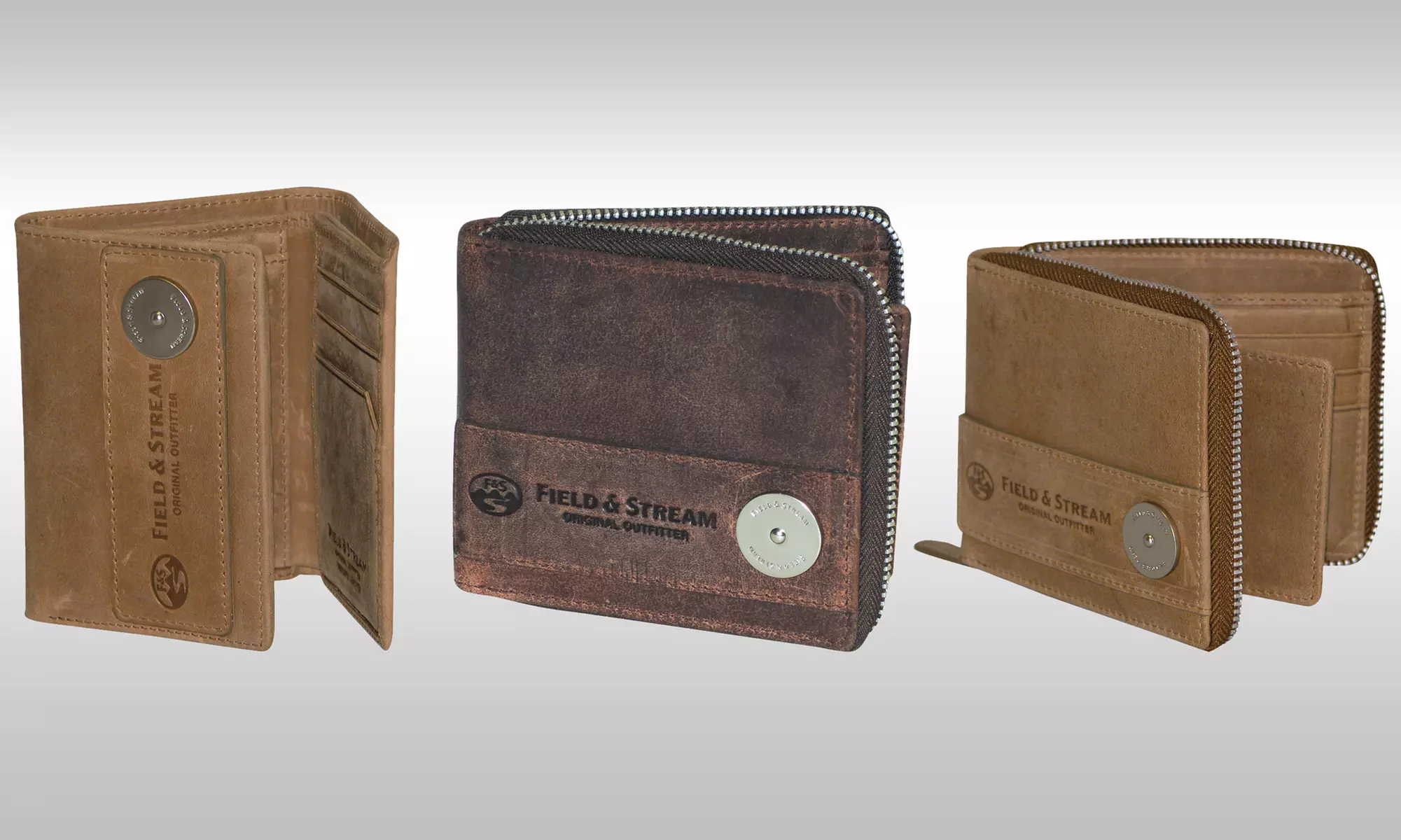 Field & Stream Leather Wallets. Multiple Options from $19.99–$34.99. - Primary Image