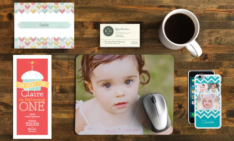 $27 for $70 Worth of Personalized Printed Goods from Vistaprint.com - Primary Image