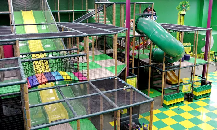 Indoor Playground Admission for One or Two at Funky Monkey Fun Park (50% Off) - Primary Image