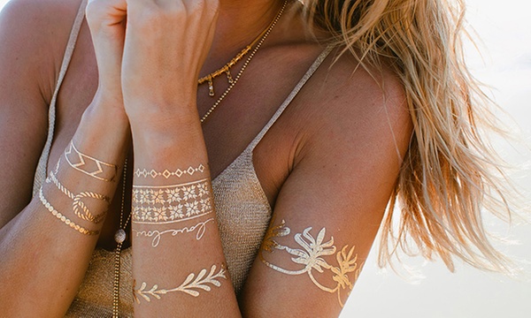 Mystery Transfer Tattoo Pack | Groupon Goods