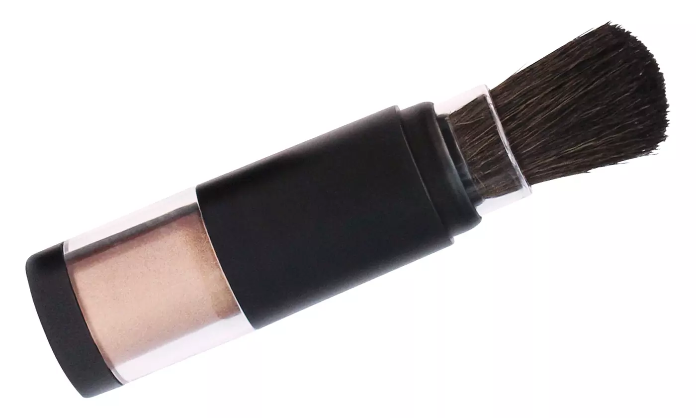 Makeover Essentials Shimmer Powder Brush in Bronze - Second Medium