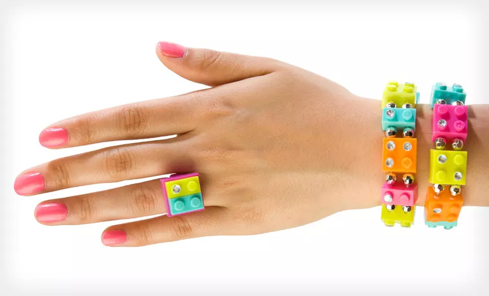 $5.99 for an Alex Toys Bling Blocks and Juice Tab Jewelry Bundle ($36.90 List Price) - Second Medium