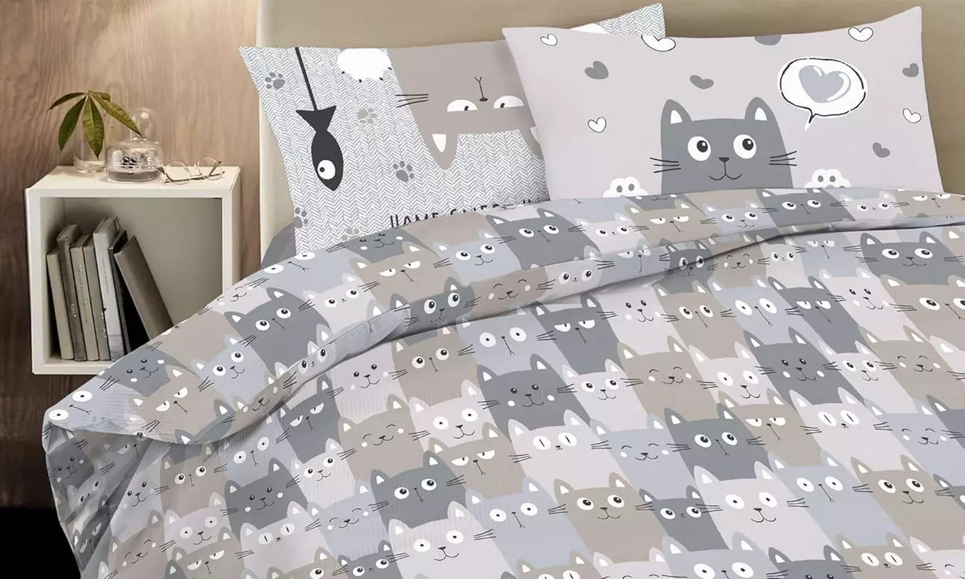 Copripiumino 100% cotone Made in Italy