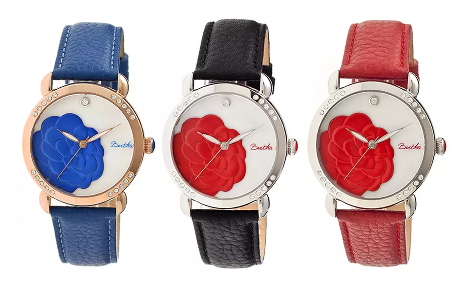 Bertha Daphne Ladies' Mother of Pearl Watch - Primary Image