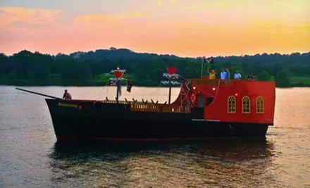Two-Hour Pirate Cruise for One or Two from Boomerang Pirate Ship (Up to 63% Off) - Primary Image