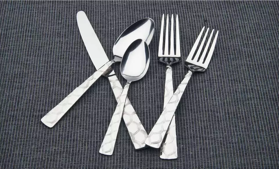 $21.99 for 20-Piece International Flatware Set (Up to $52.50 List Price). 3 Styles Available. Free Shipping and Returns. - Second Medium