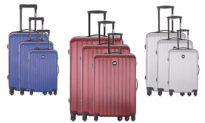 Set de 3 valises Bag Stone ultralight, 5 coloris au choix à 99,99€, livraison offerte (jusqu'à 82% de réduction) - Primary Image