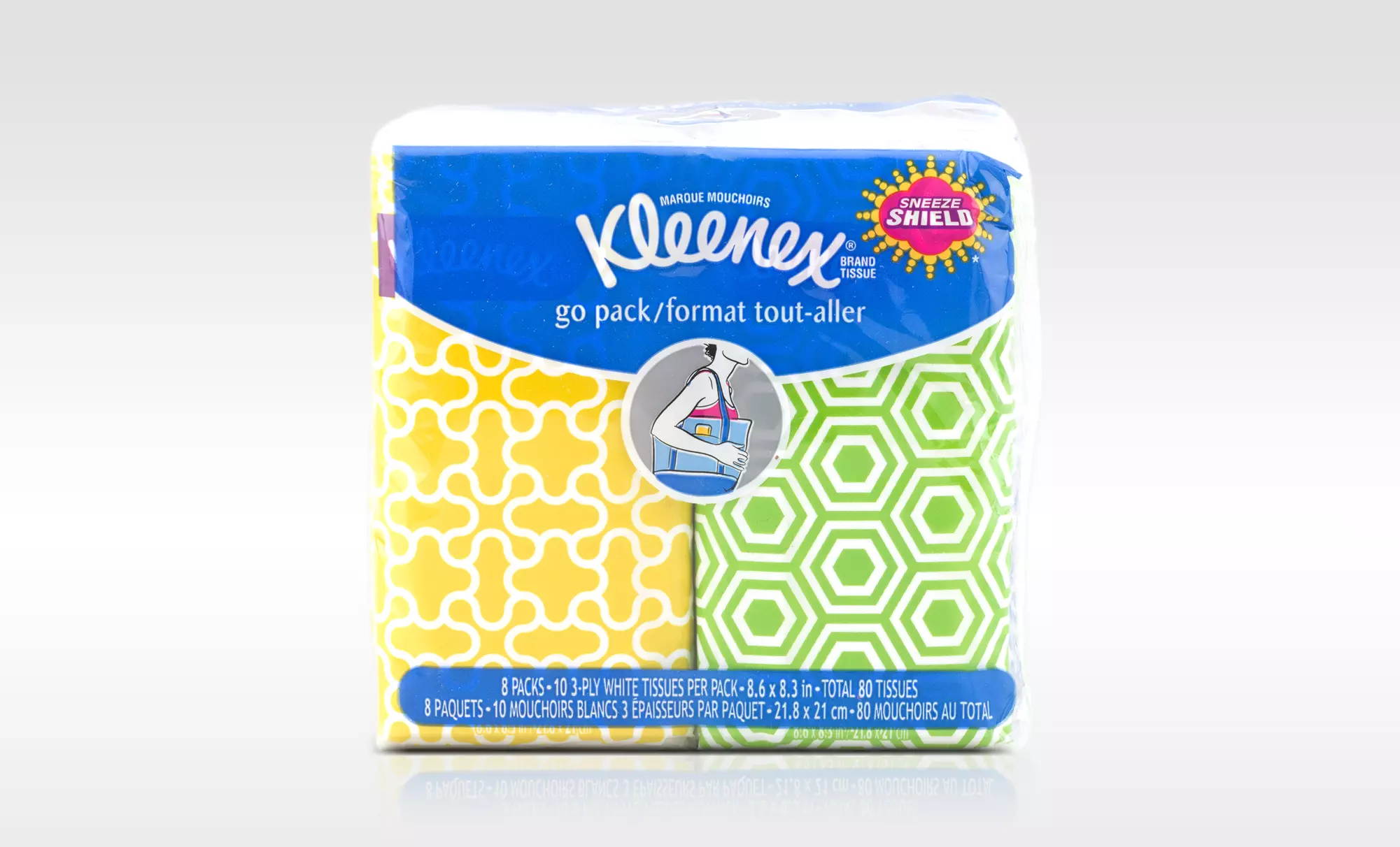 Kleenex Tissue Pocket Packs; 24-Pack of 8ct. Pockets + 5% Back in Groupon Bucks - Primary Image
