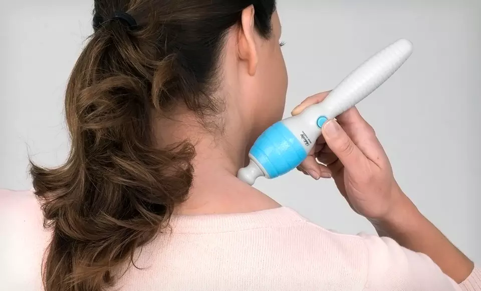 $14 for a Felicity 5-in-1 Portable Handheld Massager ($29.95 List Price). Free Returns. - Second Medium