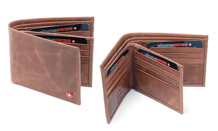 Alpine Swiss Men's Wallets | Groupon Goods