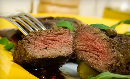 Steak-House Dinner for Two with Optional Lounge Access and Drinks at Beef Baron (Up to 60% Off) - Primary Image