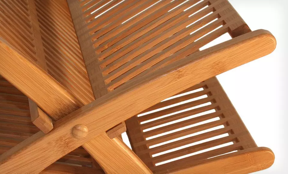 $39.99 for a Bamboo Dish-Drying Rack ($59.99 List Price). Free Shipping and Returns. - Primary Image