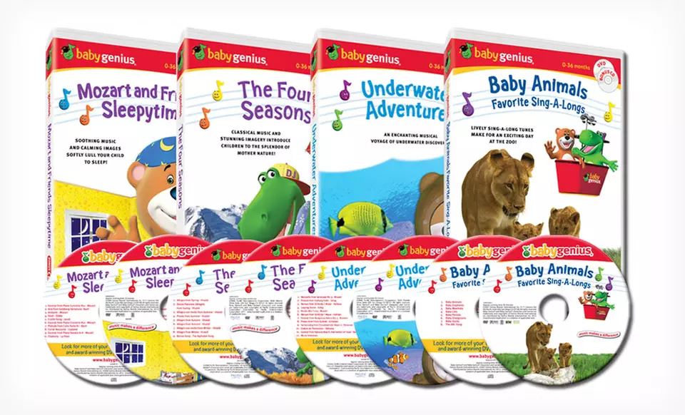 Baby Genius CD & DVD Collection | Groupon Goods
