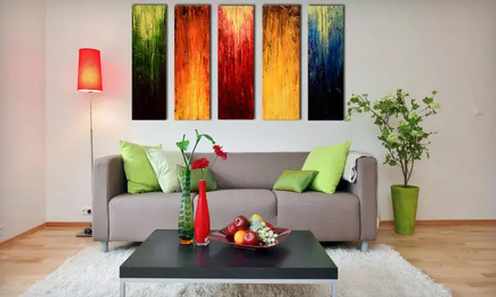 Multi-Panel Oil Painting or Extra-Large Hand-Painted Design with Gold Membership from Art Network Canada (Up to 90% Off) - Primary Image