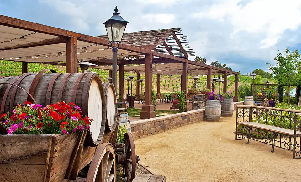 2-Night Stay for Two w/ Temecula Wine Country Escape Package at Europa Village in Temecula, CA. Valid Monday–Wednesday. - Primary Image
