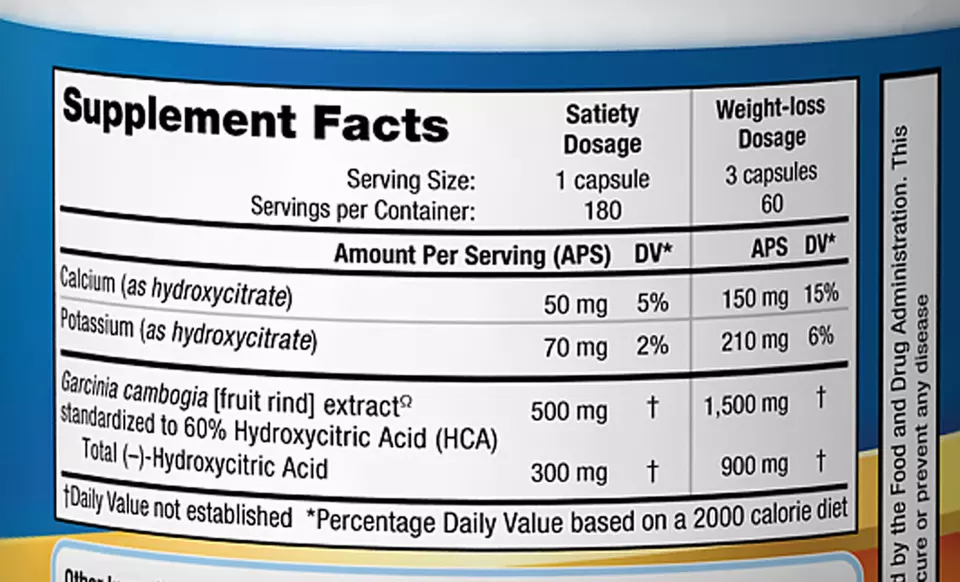 One, Two, or Three Bottles of Nutrigold Garcinia Cambogia Gold Weight Loss Supplement (Up to 71% Off). Free Shipping. - Second Medium