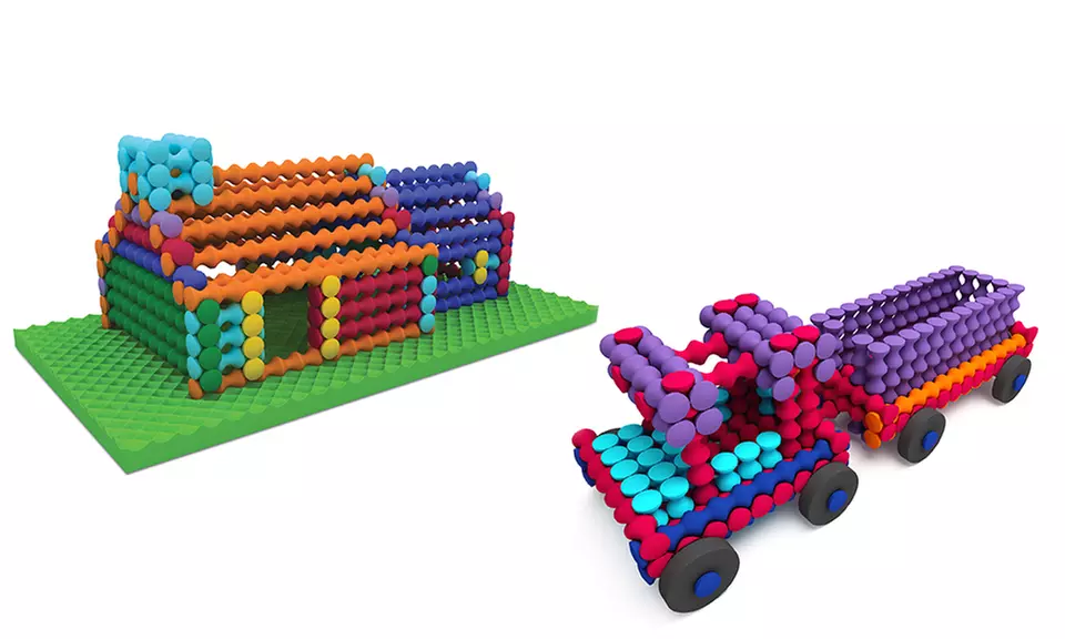 Popular Playthings Playstix or Playstix Deluxe Toys - Second Medium