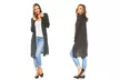 Women's Long Hooded Cardigan - Second Medium