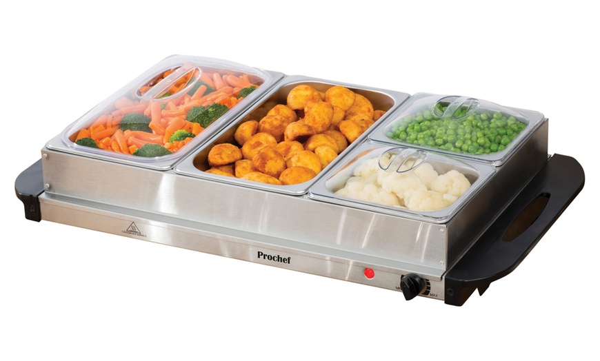 Image 1: Prochef Electric Buffet Server