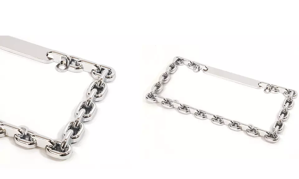 Chrome License Plate Frames from $8.99-$9.99 - Second Medium
