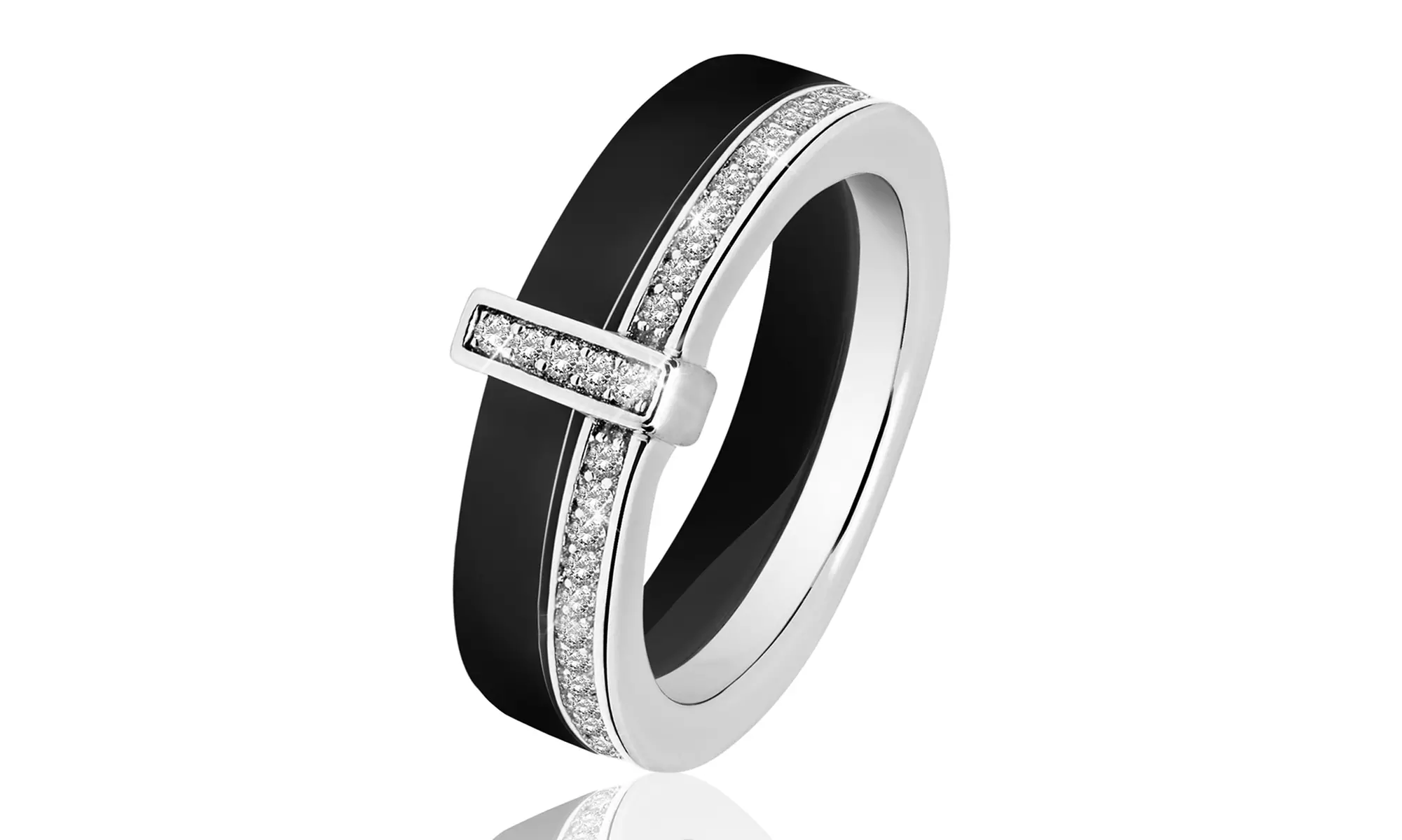 Selection de bagues en céramique et cristaux Swarovski® - Second Medium