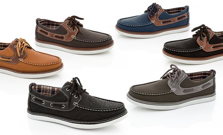 Franco Vanucci Men's Boat Shoes