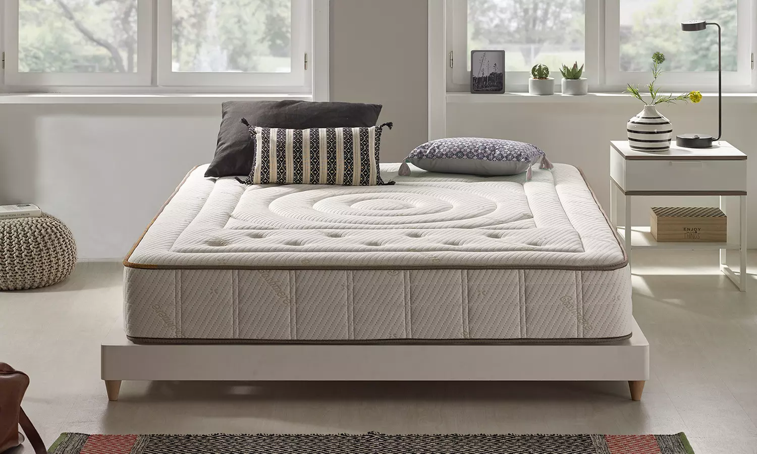 Gelmatras "Cashmere Royal Deluxe", schimmeldodend, gratis verzending