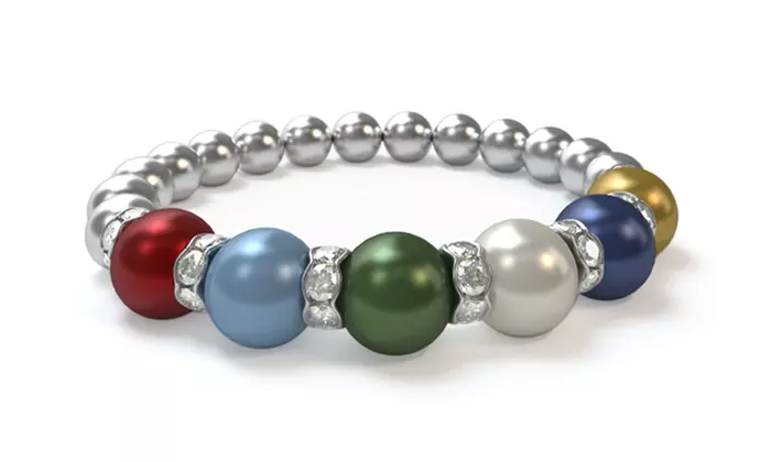 52% Off a Swarovski Mother's Pearl Bracelet from Pearls by Laurel - Primary Image