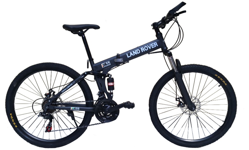 Image 4: Land Rover 26" Folding Mountain Bike