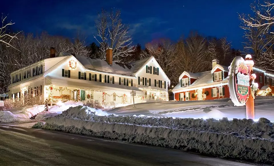 1- or 2-Night Stay with Wine and Optional Dinner for Two at Christmas Farm Inn and Spa in Jackson, NH - Primary Image