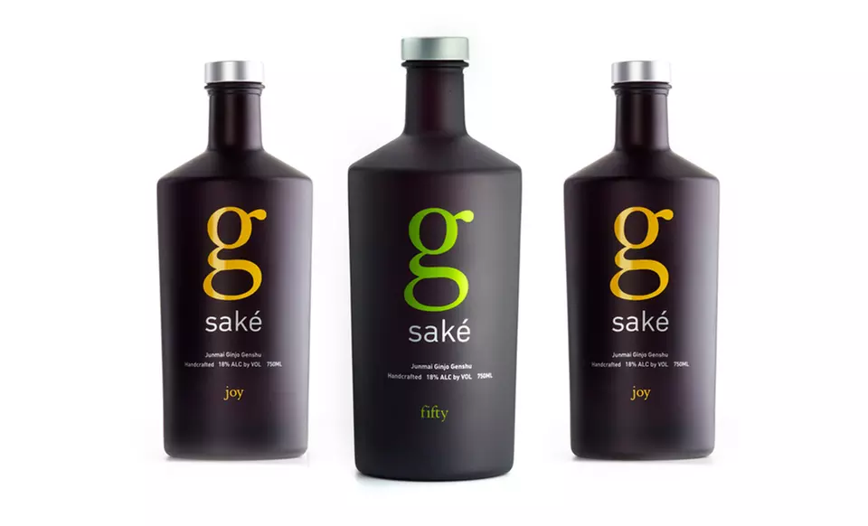 3 Bottles of SakeOne G Sake - Primary Image