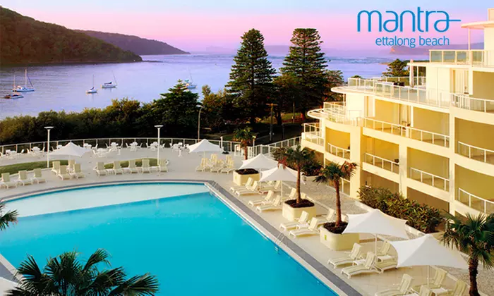 Central Coast: 1 or 2 Nights Beachfront Resort Getaway for Two People at 4* Mantra Ettalong Beach - Primary Image