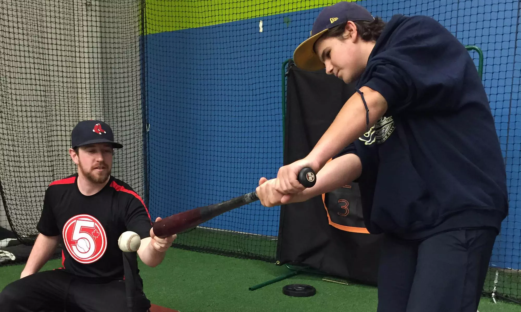 Professionally-Instructed Indoor Batting or Pitching Lessons at 5 Tool Baseball (Up to 54% Off) - Primary Image