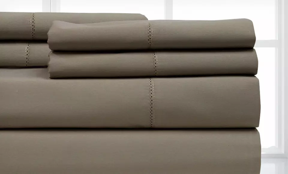 $69.99 for 1,000-Thread-Count 6-Piece Egyptian Cotton-Rich Sheet Set (Up to $249.99 List Price). Multiple Colors. - Second Medium