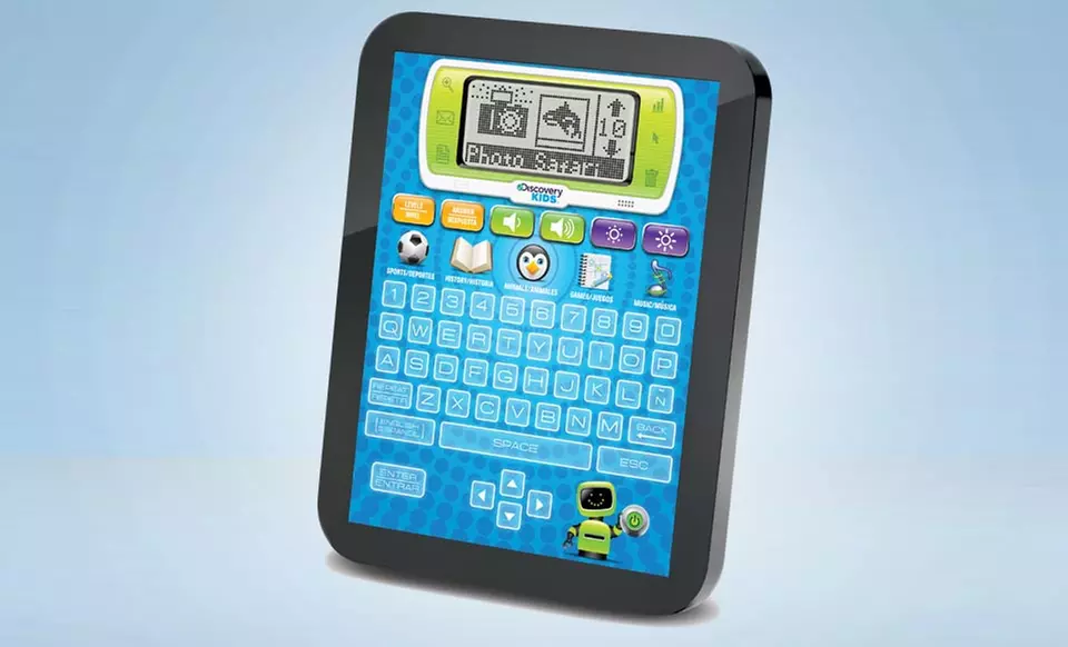 $19.99 for a Discovery Kids Bilingual  Tablet in Blue or Pink ($49.99 List Price). Free Shipping and Returns. - Second Medium