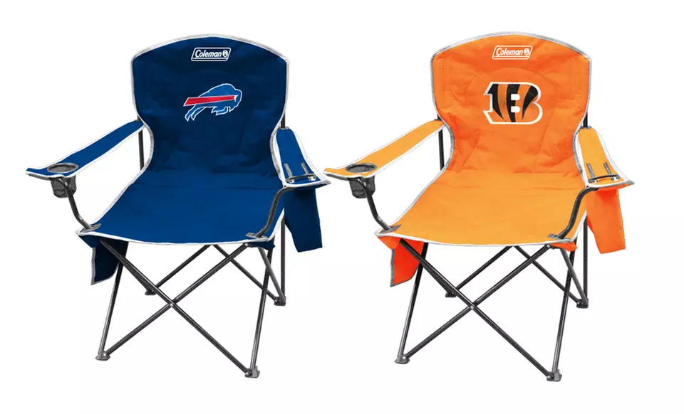 $54.99 for 2-Pack of NFL Cooler Quad Chairs ($78 List Price). Multiple Teams Available. Free Shipping and Returns. - Primary Image