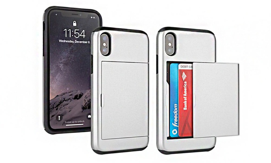 Image 5: Card-Slot Wallet Case for iPhone
