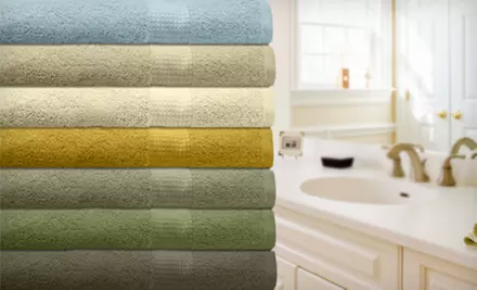 $30 for a Six-Piece Cloud Cotton Towel Set ($100 List Price). Seven Colors Available. - Primary Image