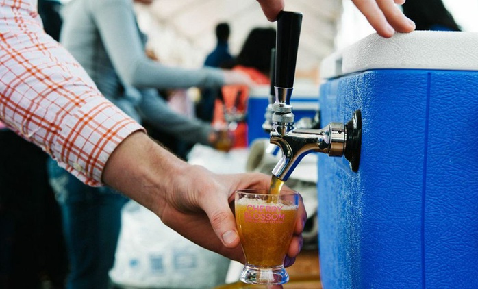 Admission for One with Unlimited Beer and Wine at Cherry Blossom Beer & Wine Festival (Up to 36% Off)